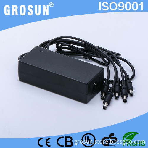 OEM Factory 60W Power Supply EMC LVD 12V 5A AC to DC Switching Power Adapter with CE UL FCC Certificate